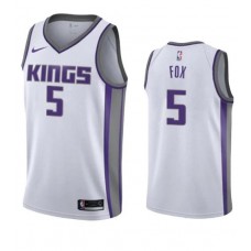 Men’s Sacramento Kings De’Aaron Fox Association Jersey – White