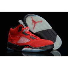 Mens Air Jordan 5 Raging Bull Varsity Red Black Online