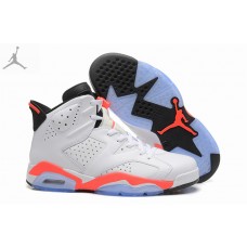 Mens Air Jordan 6 Retro White Infrared Shoes Sale Online