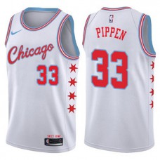 Mens Scottie Pippen Bulls NBA City Jersey Nike Cheap Sale