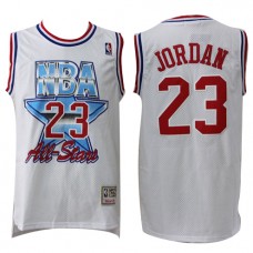 Michael Jordan 1993 NBA All Star Throwback Jerseys White For Cheap