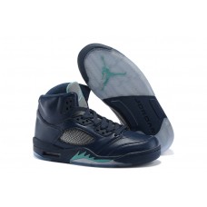 New Air Jordan 5 (V) Retro Hornets Dark Blue Shoes Sale