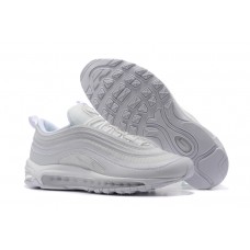 Nike Air Max 97 OG GS Triple White Running Shoes Cheap For Sale