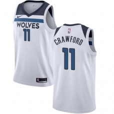 Nike Jamal Crawford Timberwolves White NBA Jersey Cheap Sale