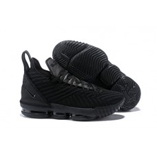 Nike LeBron 16 Mens All Black Basketball Shoes Wholesale Online