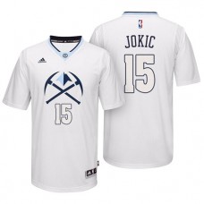 Nikola Jokic Nuggets Alternate Pride Sleeved Jersey White For Cheap