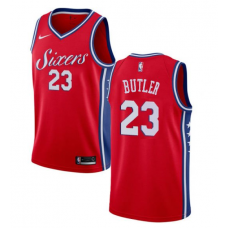Philadelphia 76ers Jimmy Butler Cream Red Jersey For Cheap Sale
