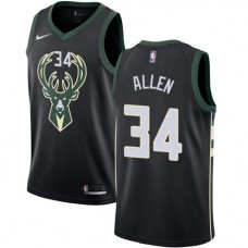 Ray Allen Bucks Nike Black NBA Jersey Statement For Cheap Sale