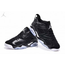 Real Womens Air Jordan 6 Retro Low Black Oreo Sale Online