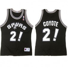 Retro Spurs Coyote Mascot Champion Jersey Away Cheap For Sale