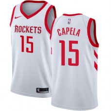 Rockets Clint Capela NBA Jersey #15 Home White For Cheap Sale