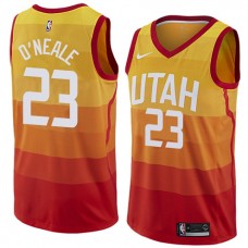 Royce O'Neale Jazz City Edition Jersey Orange Cheap For Sale