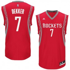 Sam Dekker Rockets Red Replica Jersey NBA For Cheap Sale