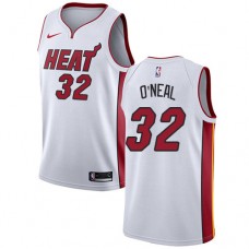 Shaquille O'Neal Heat White Home NBA Jersey Cheap For Sale