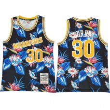 Stephen Curry Floral Fashion Tropical Warriors Retro Jersey For Cheap