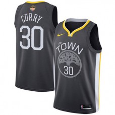 Stephen Curry Warriors Black Alternate Finals Jersey For Cheap Sale
