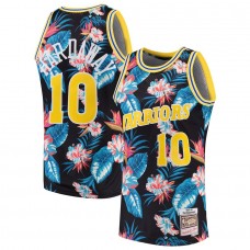 Tim Hardaway Floral Fashion Throwback Warriors NBA Jerseys For Cheap