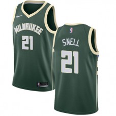 Tony Snell Bucks Green Jersey NBA Nike Icon Edition Cheap Sale