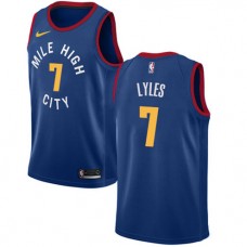 Trey Lyles Nuggets Swingman Blue NBA Jersey Cheap For Sale