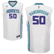 Tyler Hansbrough Hornets White Home Jersey NBA Cheap Sale