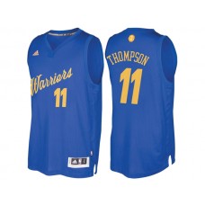 Warriors Klay Thompson Christmas Day Jersey Swingman 2016 Wholesale