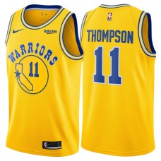Warriors Klay Thompson Hardwood Classic Jersey Gold Cheap For Sale