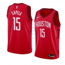 Wholesale Clint Capela Rockets Earned NBA Jerseys Red Online