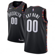 Wholesale Custom Nets Nike Black NBA Jerseys City Edition