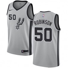 Wholesale David Robinson Spurs Gray Silver NBA Jersey Online