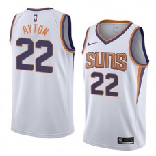 Wholesale Deandre Ayton Suns White Association NBA Jerseys