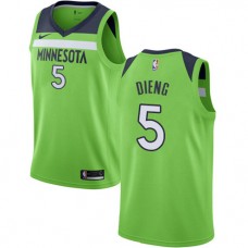 Wholesale Gorgui Dieng Timberwolves Green NBA Jersey Online