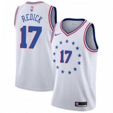 Wholesale JJ Redick 76ers Earned Edition NBA Jerseys White Online
