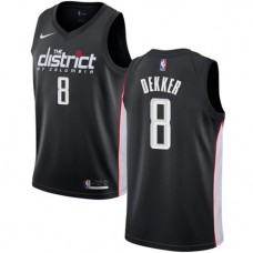 Wholesale Sam Dekker Wizards City Edition Black NBA Jerseys