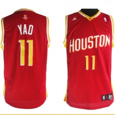 Yao Ming Rockets Throwback Alternate Jersey Red Cheap For Sale