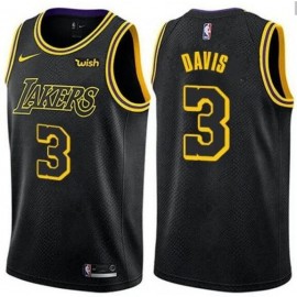 Men’s Los Angeles Lakers Anthony Davis Icon Edition Jersey Black