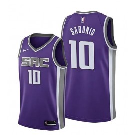 Men’s Sacramento Kings Domantas Sabonis Icon Edition Jersey – Purple