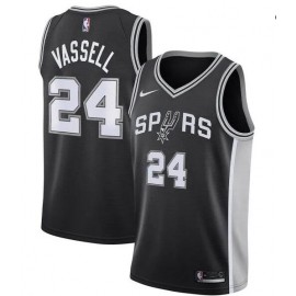 Cheap Men’s San Antonio Spurs Devin Vassell Icon Edition Jersey – Black