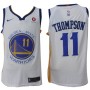 Cheap NBA Warriors #11 Klay Thompson Jersey White Authentic Mens