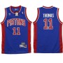 NBA Detroit Pistons 11 Isiah Thomas Throwback Jersey Purple Swingman Hardwood Classics