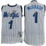 NBA Orlando Magic 1 Tracy McGrady Throwback Jersey White Swingman Hardwood Classics