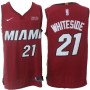 Nike NBA Miami Heat 21 Hassan Whiteside Jersey Red