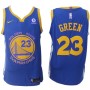 Nike NBA Golden State Warriors 23 Draymond Green Jersey Blue Authentic Edition