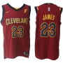 Nike NBA Cleveland Cavaliers 23 LeBron James Jersey Red
