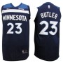 Nike NBA Minnesota Timberwolves 23 Jimmy Butler Jersey Navy Blue