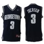Nike NCAA Georgetown 3 Allen Iverson Jersey Deep Blue Hardwood Classics