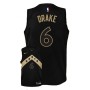 Cheap Raptors Drake OVO Black NBA Jersey Swingman For Sale
