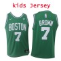 Nike NBA Kids Boston Celtics #7 Jaylen Brown Jersey Green
