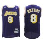 NBA Los Angeles Lakers 8 Kobe Bryant Throwback Jersey Hardwood Classics Swingman Purple