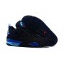 Buy Air Jordan 4 (IV) Retro Custom Black Aqua For Men