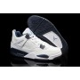 Cheap Air Jordan 4 Legend Blue White Midnight Navy For Women